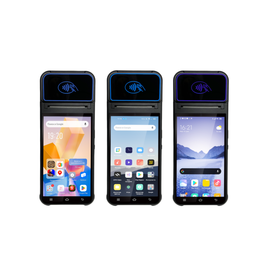 Pos Terminal Android - เครื่อง POS แบบพกพา Android 14 ขนาด