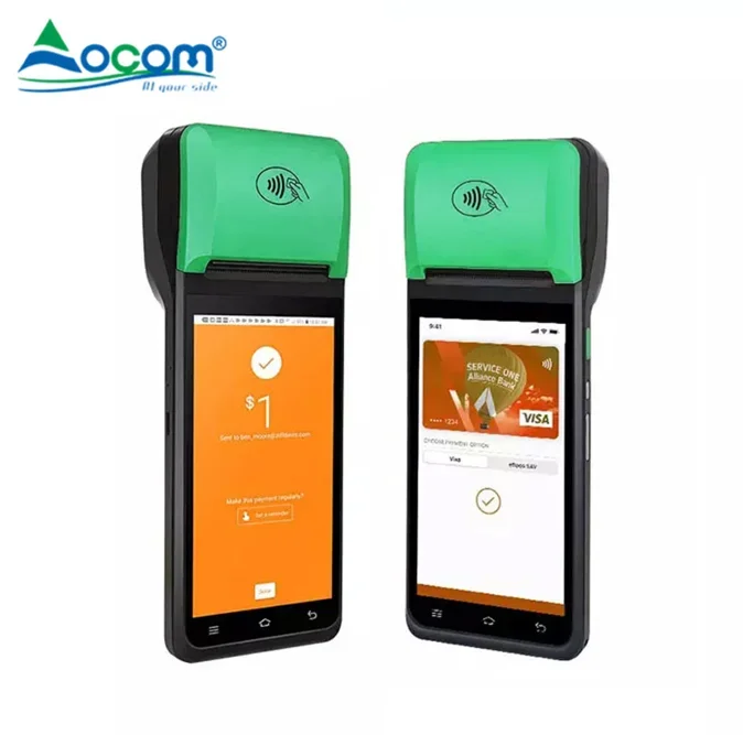 Pos Terminal Android - เครื่อง POS แบบพกพา OCOM ระบบ Android