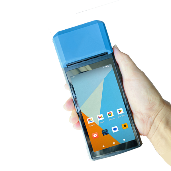 Pos Terminal Android - เครื่องบันทึกเงินสดแบบพกพา 5.5 นิ้ว HD Android 13