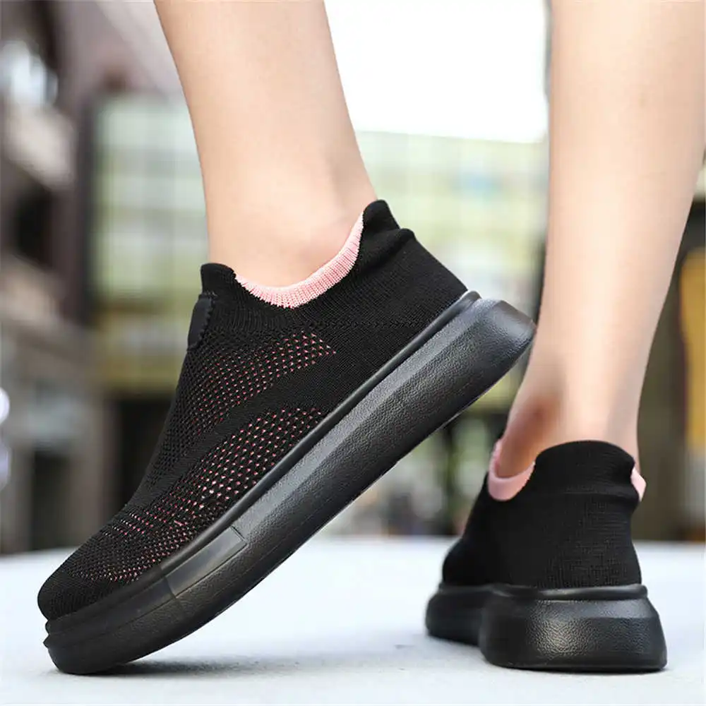 Tech Office Wear Men - ถุงน่องแพลตฟอร์มรองเท้าสีน้ำตาลสำหรับผู้หญิงรองเท้าผ้าใบออกแบบสเก็ตบอร์ดผู้หญิงเทนนิสสาว2-7ปียิมกีฬา