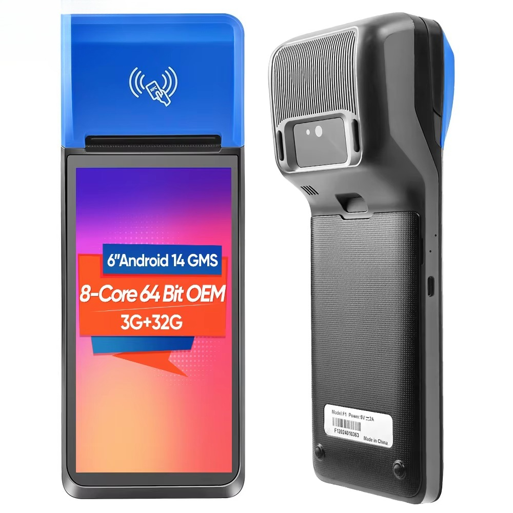 Pos Terminal Android - เครื่อง POS FYJ-F1 6 นิ้ว 3G+32G