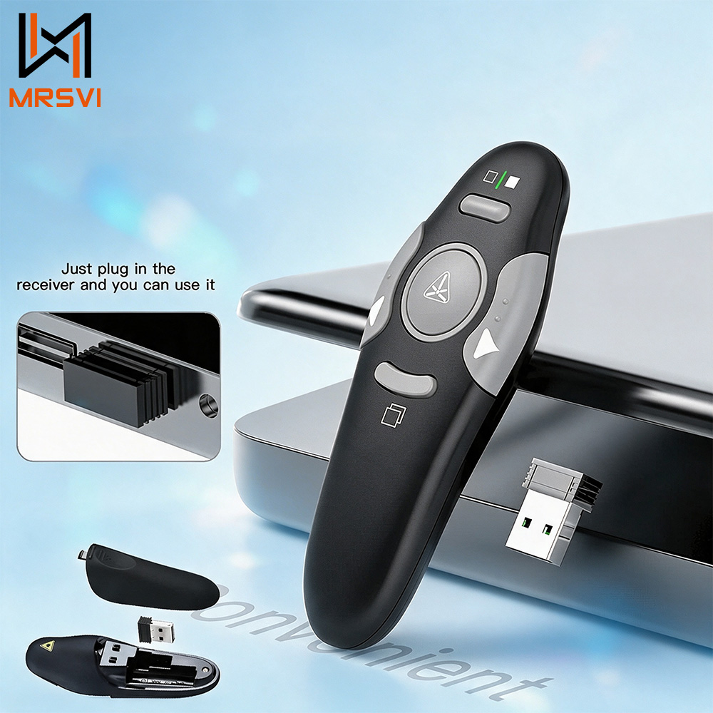 MRSVI รีโมทคลิกเกอร์ไร้สายพร้อ - Presentation Remote Laser บทวิจารณ์และราคา