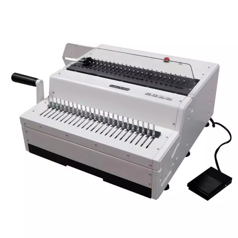 เครื่องเข้าเล่มแบบสันห่วงลวดไฟ - Binding Machine Comb บทวิจารณ์และราคา