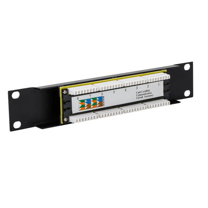 อะแดปเตอร์เครือข่ายแผง CAT6 8พ - Patch Panel Cat6 บทวิจารณ์และราคา