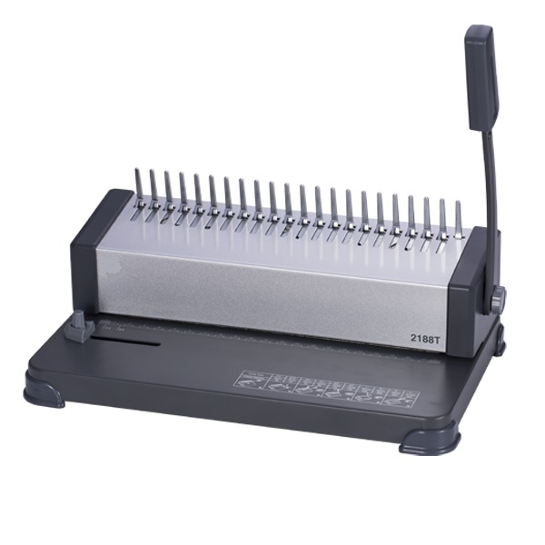 เครื่องเข้าเล่มแบบหวีพลาสติก A - Binding Machine Comb บทวิจารณ์และราคา