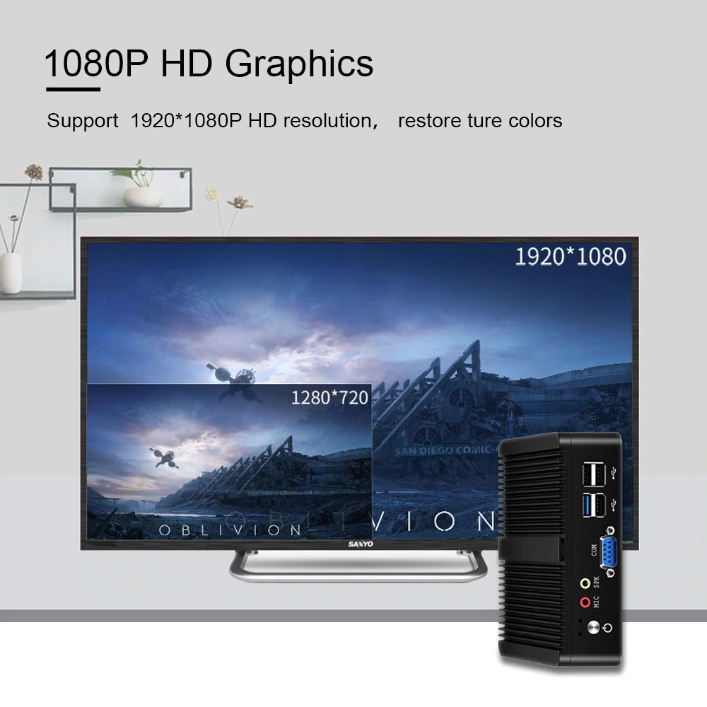 มินิพีซี Intel Celeron J6412 N - Thin Client Mini Pc บทวิจารณ์และราคา