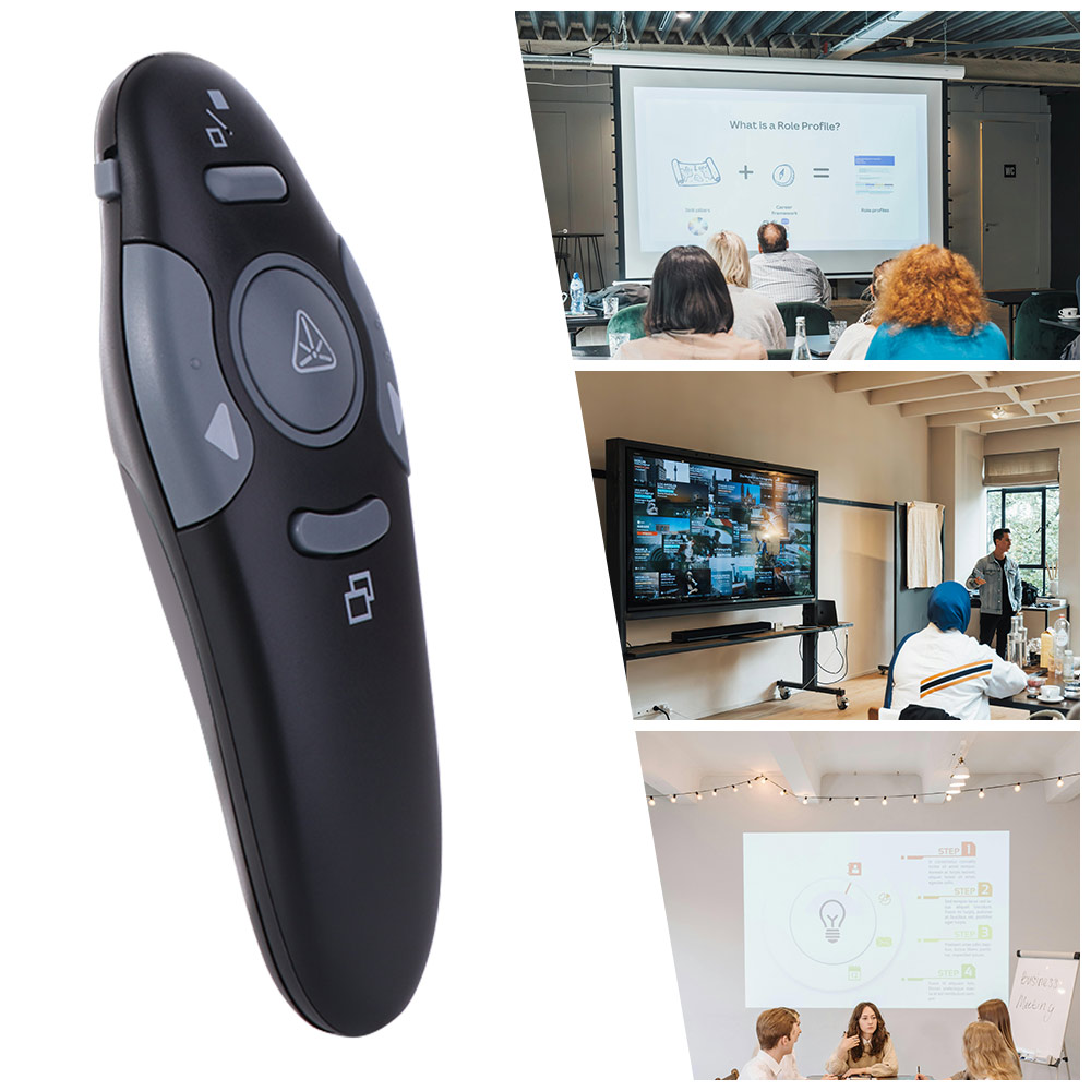 รีโมทควบคุมพาวเวอร์พอยต์แบบ US - Presentation Remote Laser บทวิจารณ์และราคา