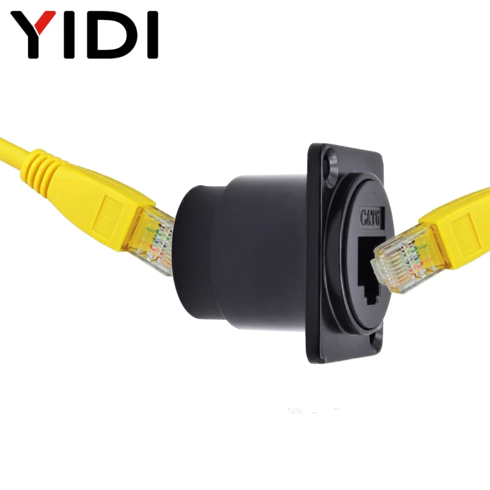 กันน้ำ D ประเภท RJ45 CAT6 8P8C - Patch Panel Cat6 บทวิจารณ์และราคา