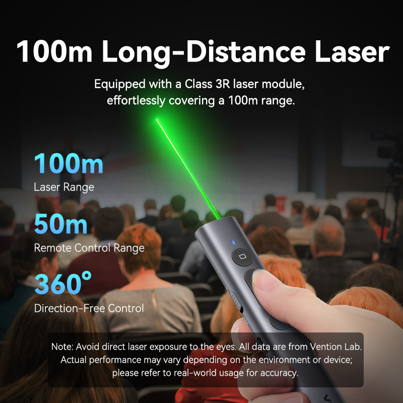Vention ปากกาชี้เลเซอร์พรีเซนเ - Presentation Remote Laser บทวิจารณ์และราคา