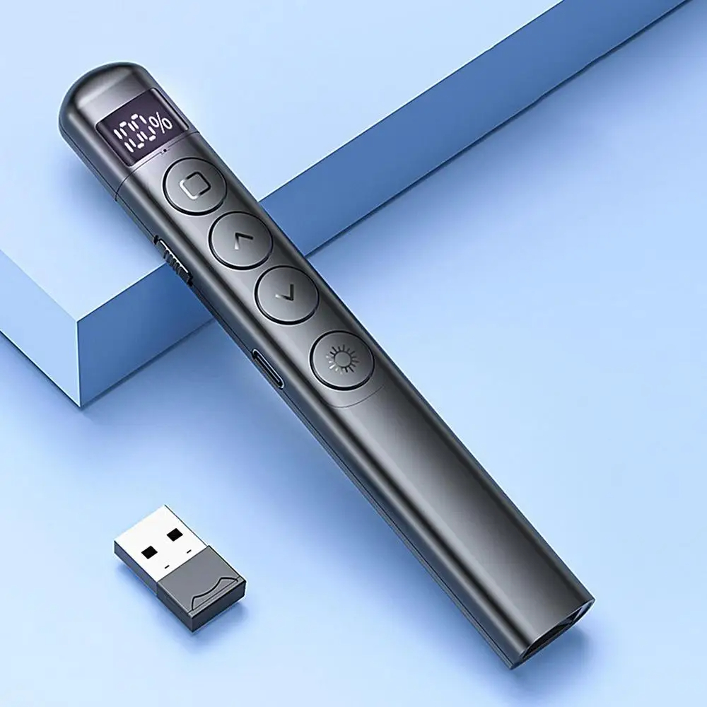 รีโมทพรีเซนเตอร์ไร้สายแบบปากกา - Presentation Remote Laser บทวิจารณ์และราคา