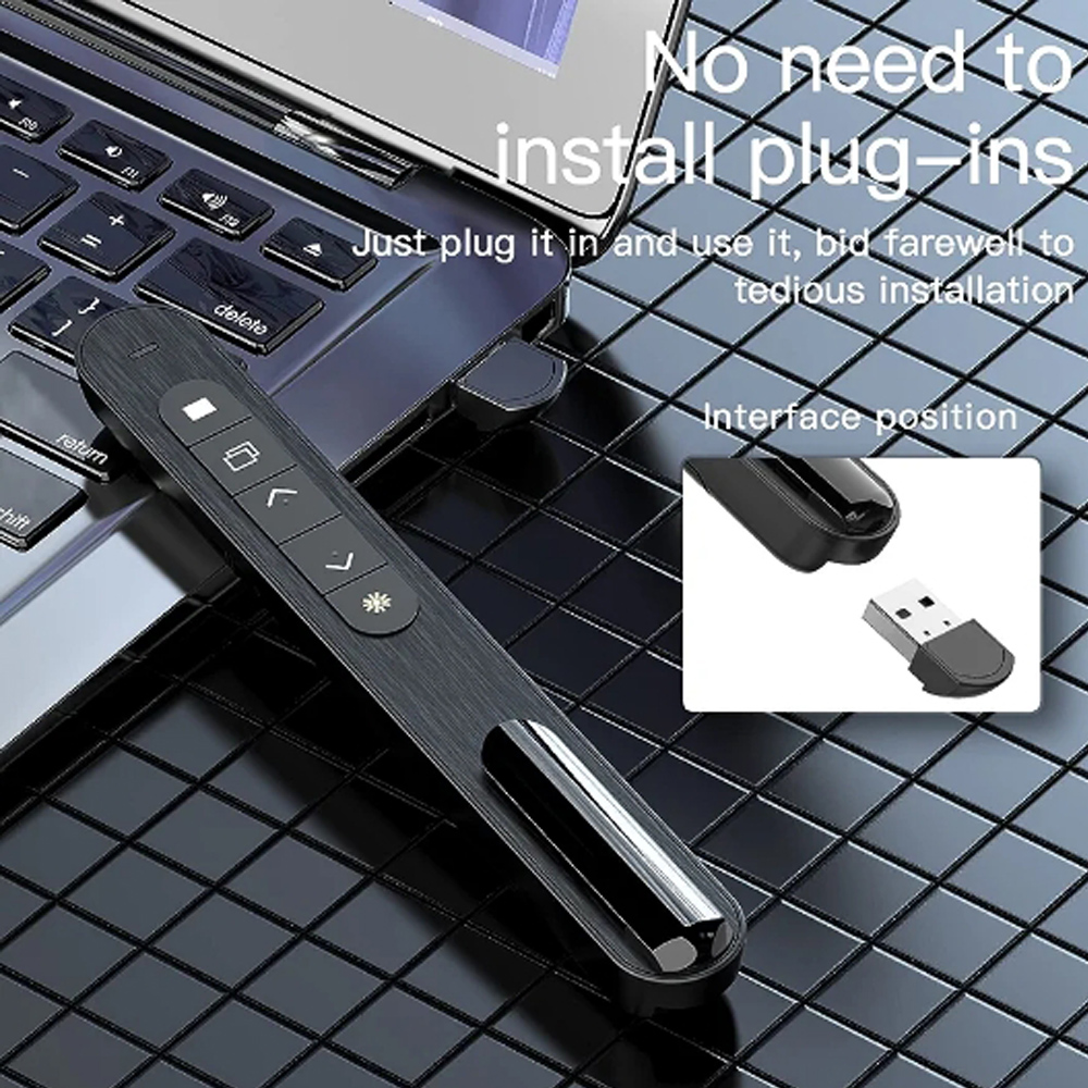 ปากกาเลเซอร์ไร้สายสีแดงสำหรับเ - Presentation Remote Laser บทวิจารณ์และราคา
