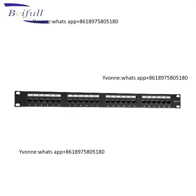 แผงแพทช์ UTP ขนาด 19 นิ้ว 6 พอ - Patch Panel Cat6 บทวิจารณ์และราคา