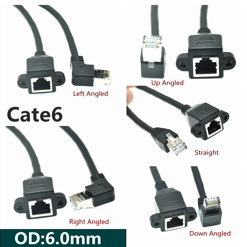 Cat 6e สายต่อเครือข่าย RJ45 5e - Patch Panel Cat6 บทวิจารณ์และราคา