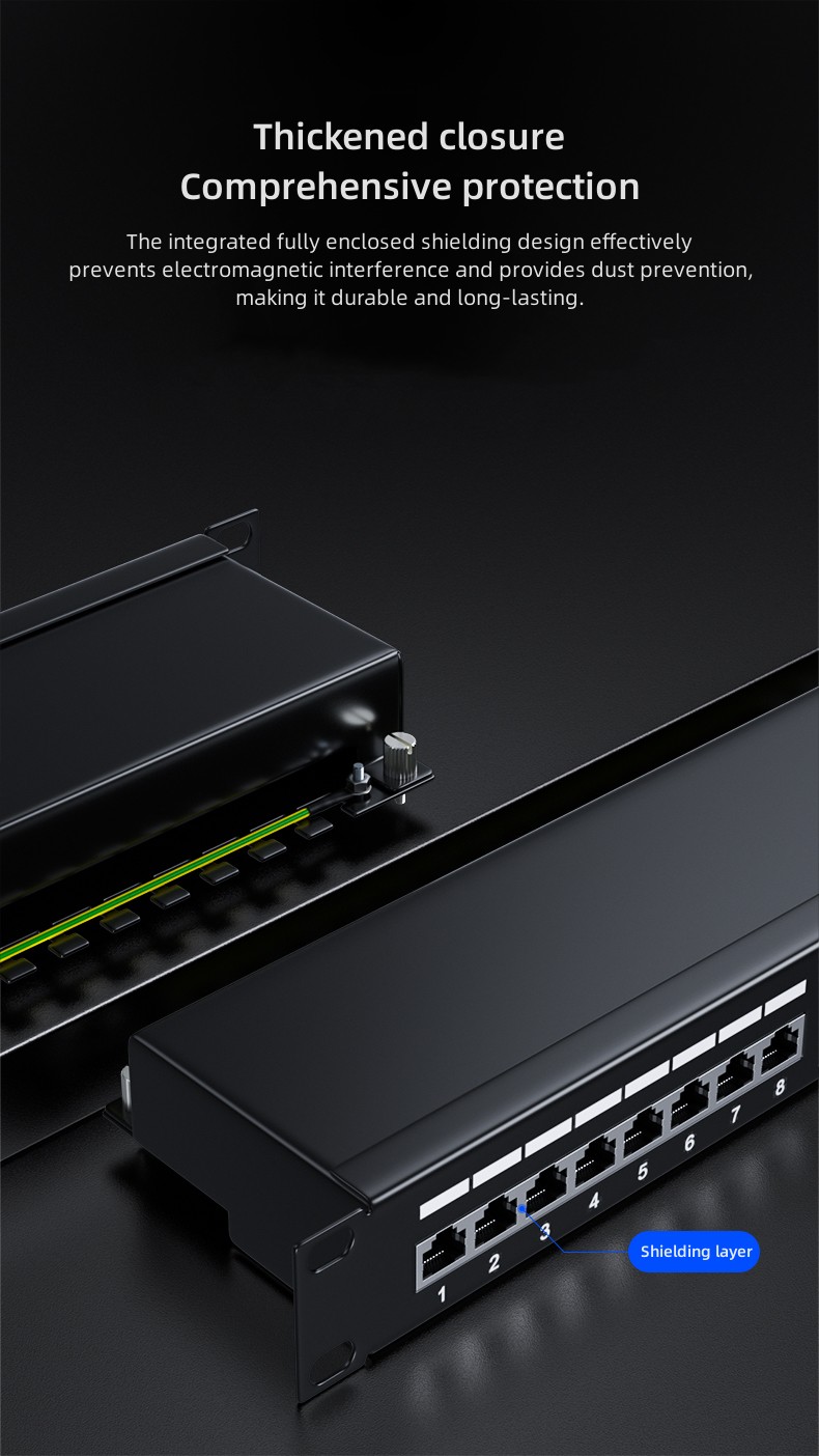 Dtech คุณภาพสูง Net-work CAT6  - Patch Panel Cat6 บทวิจารณ์และราคา