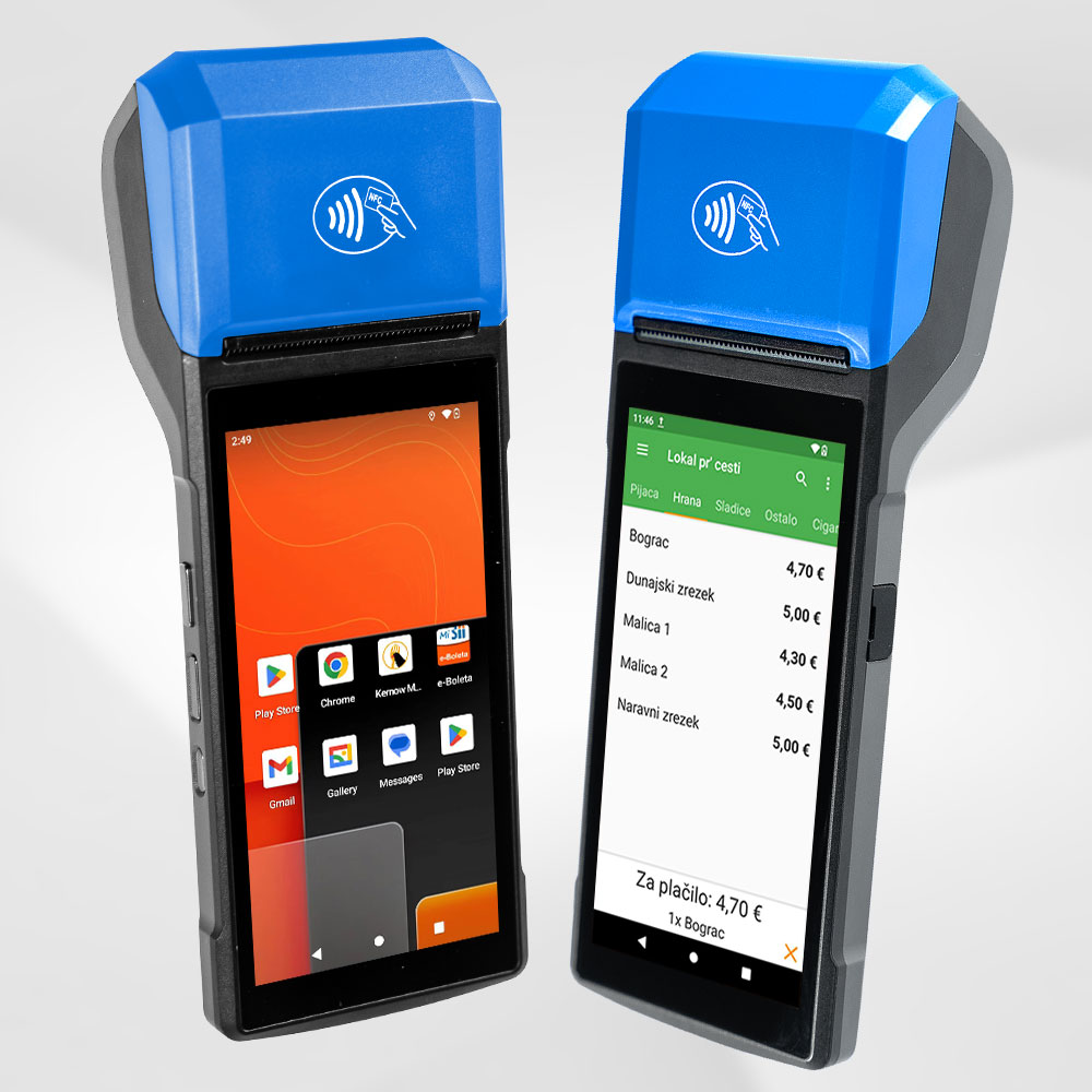 เครื่องบันทึกเงินสดแบบพกพา POS - Pos Terminal Android บทวิจารณ์และราคา