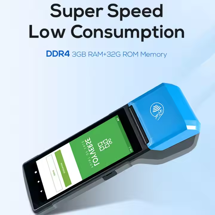 เครื่องบันทึกเงินสดแบบพกพา POS - Pos Terminal Android บทวิจารณ์และราคา