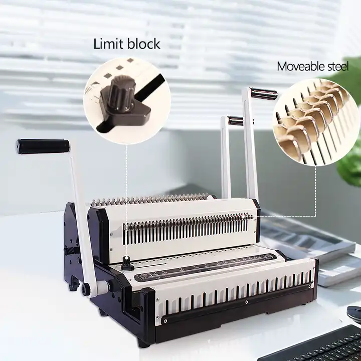 เครื่องเข้าเล่มแบบหวีลวด, เจาะ - Binding Machine Comb บทวิจารณ์และราคา