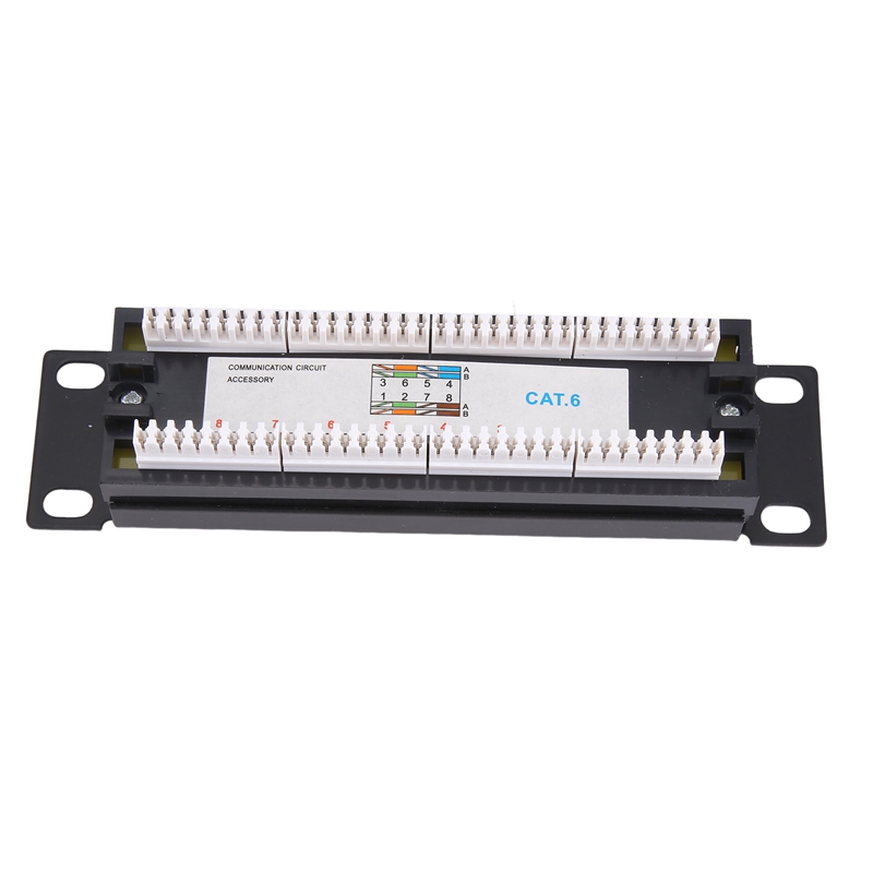 แผงแพทช์ CAT6 8 พอร์ต สำหรับติ - Patch Panel Cat6 บทวิจารณ์และราคา