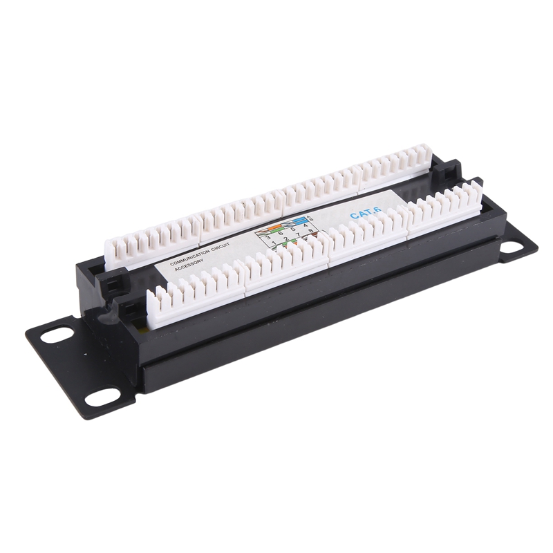 แผงแพทช์ CAT6 8 พอร์ต สำหรับติ - Patch Panel Cat6 บทวิจารณ์และราคา