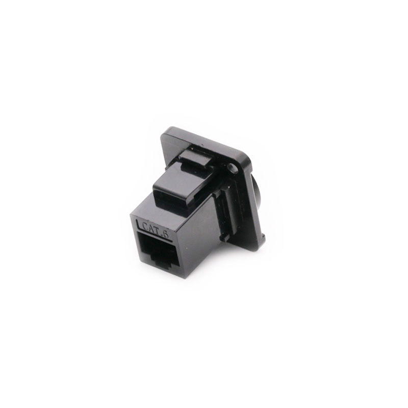 1PC RJ45 Connector, CAT.6, D,8 - Patch Panel Cat6 บทวิจารณ์และราคา