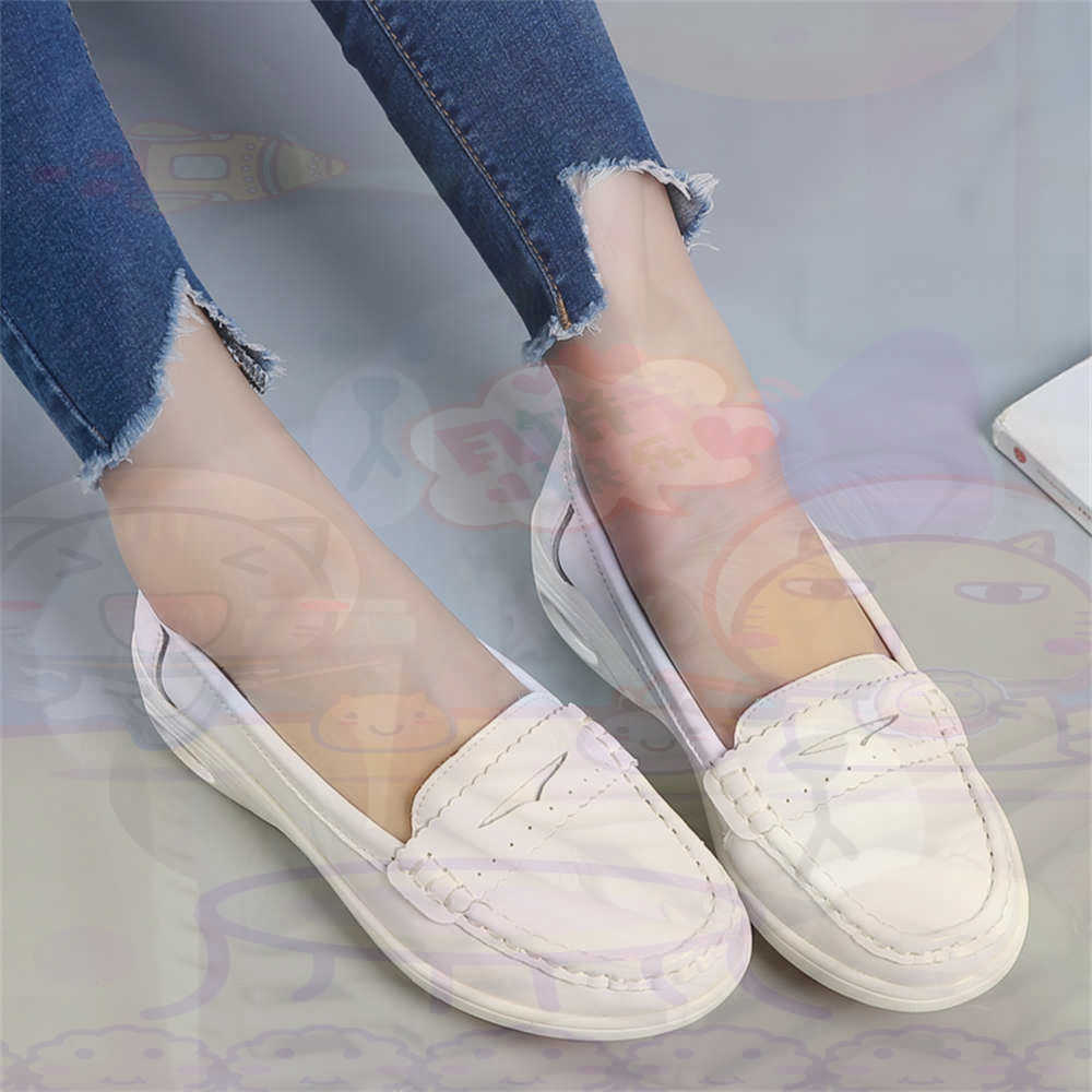 Soft SLIP-ON สตรีขนาดใหญ่รองเท - Tech Office Wear Men บทวิจารณ์และราคา