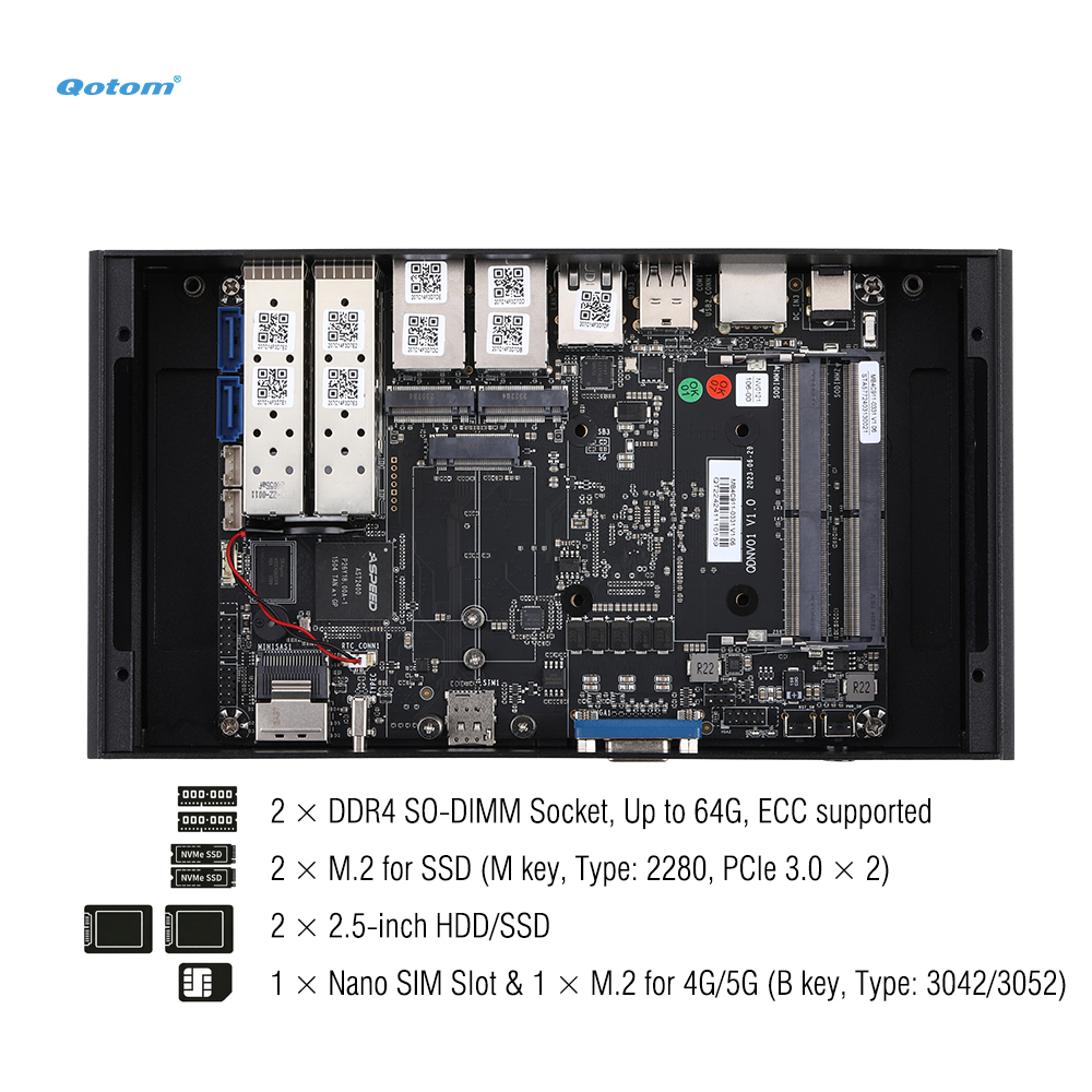 มินิพีซี Q20300G9 ซีพียู Atom  - Thin Client Mini Pc บทวิจารณ์และราคา