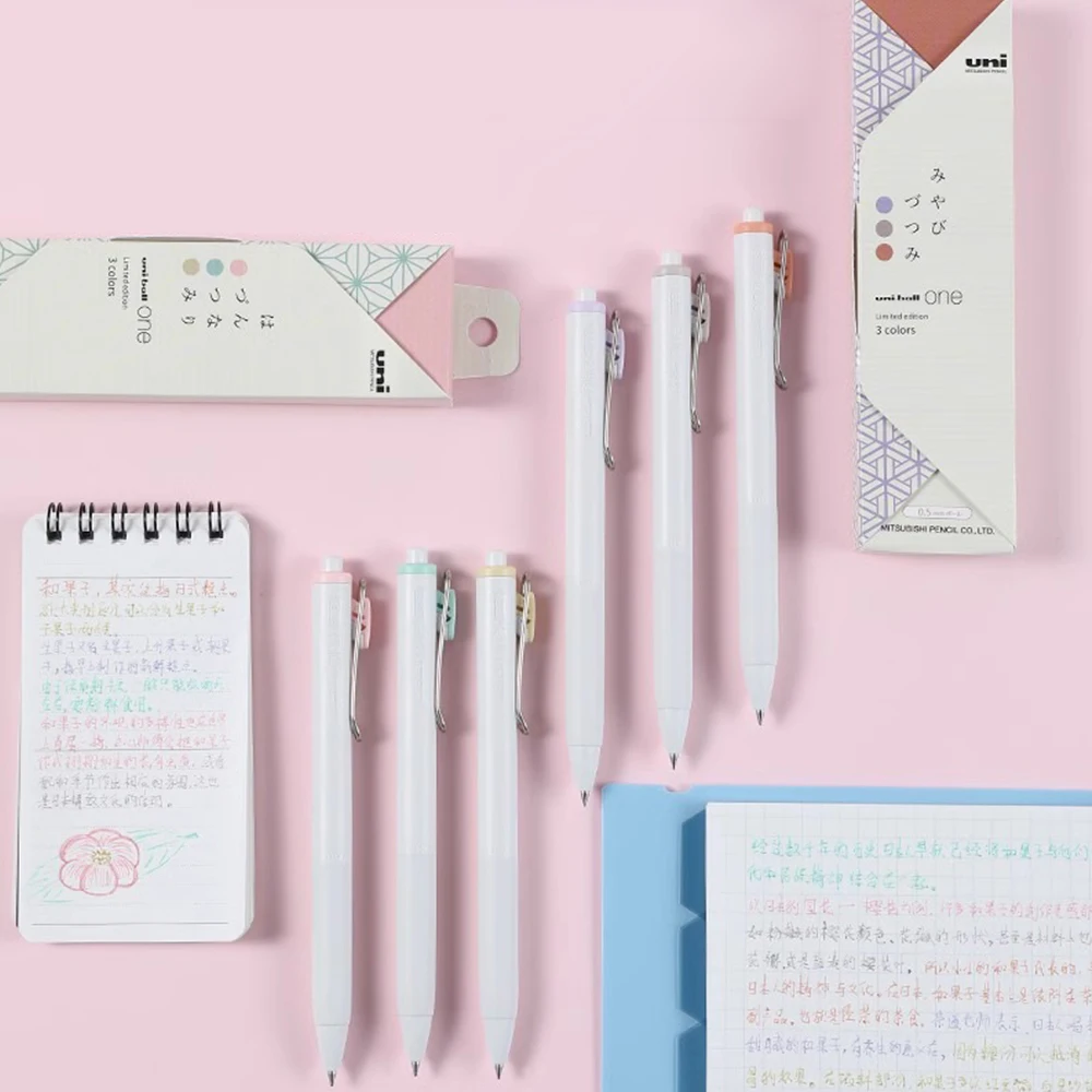 3pcs ญี่ปุ่น UNI จํากัดชุดปากก - Office Work Tech บทวิจารณ์และราคา