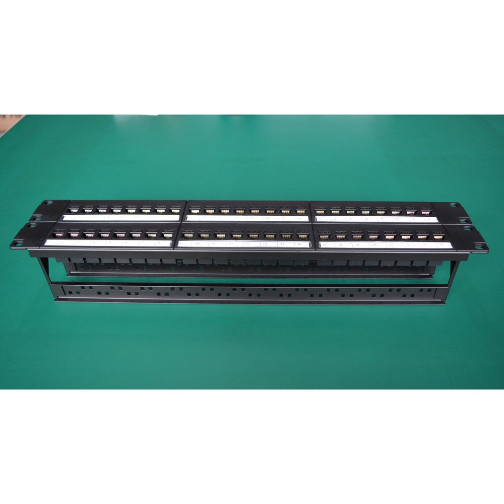 19in 2U ตู้ Pass-Through 48พอร - Patch Panel Cat6 บทวิจารณ์และราคา