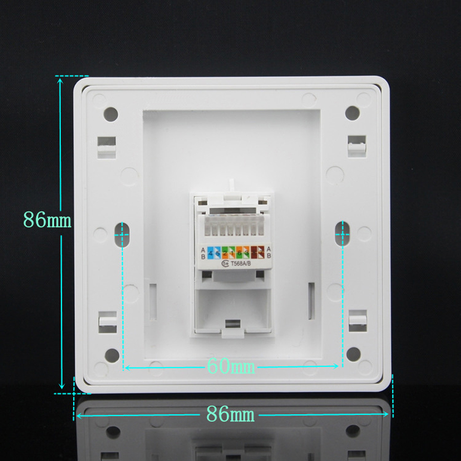 ช่องเสียบ RJ45 สำหรับแผงเครือข - Patch Panel Cat6 บทวิจารณ์และราคา