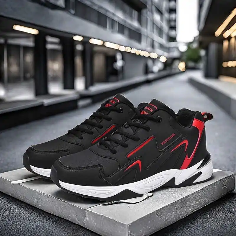 เย็นฤดูใบไม้ผลิ GYM รองเท้าผ้า - Tech Office Wear Men บทวิจารณ์และราคา
