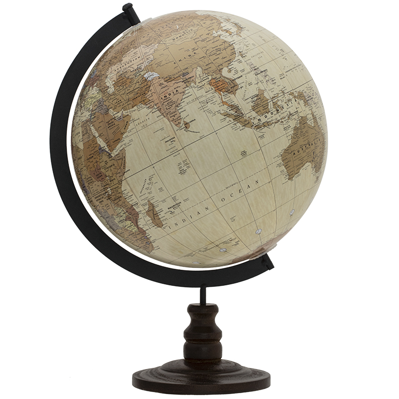 World Globo แผนที่ Vintage ยุโ - Office Technologies บทวิจารณ์และราคา