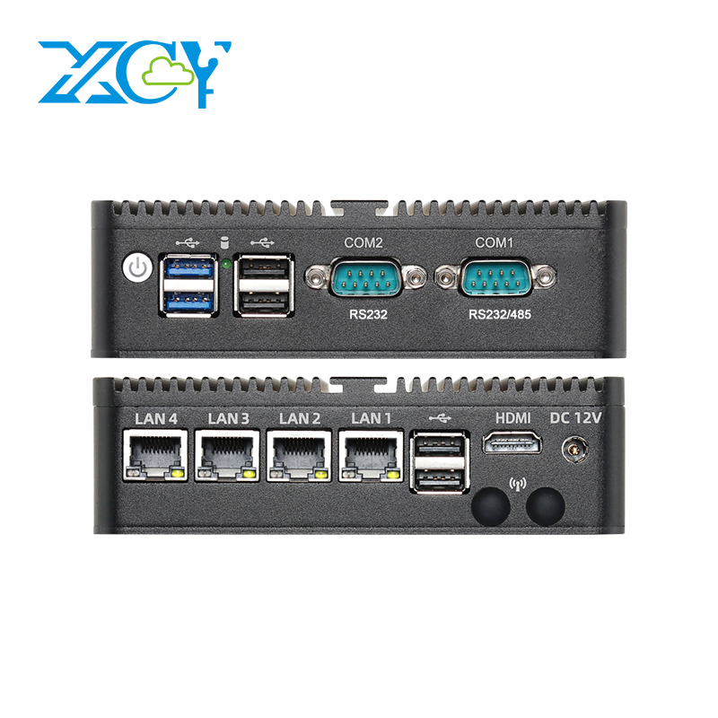 มินิพีซี XCY แบบไม่มีพัดลม Int - Thin Client Mini Pc บทวิจารณ์และราคา