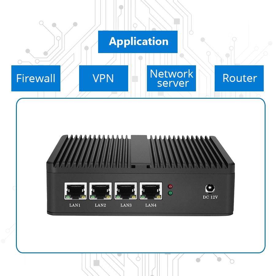 ไฟร์วอลล์ เราเตอร์ Pfsense มิน - Thin Client Mini Pc บทวิจารณ์และราคา