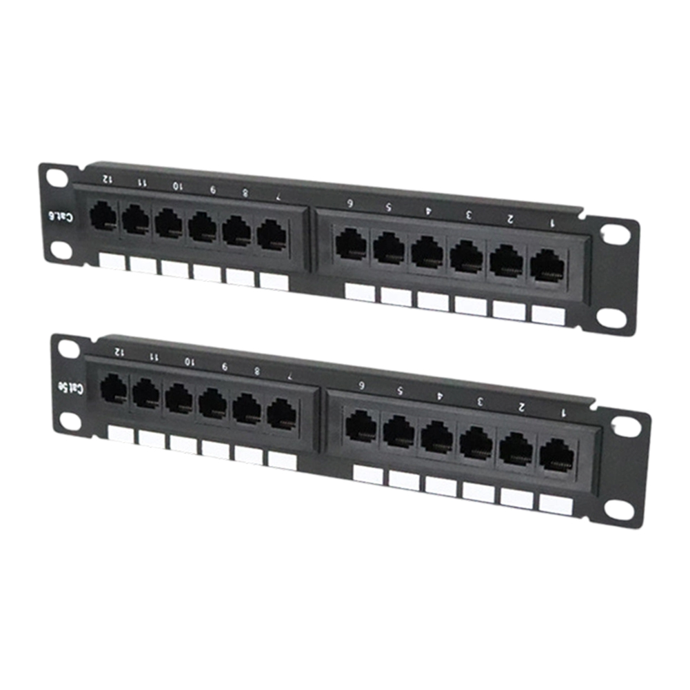 แผงแพทช์ติดผนัง 12 พอร์ตสำหรับ - Patch Panel Cat6 บทวิจารณ์และราคา