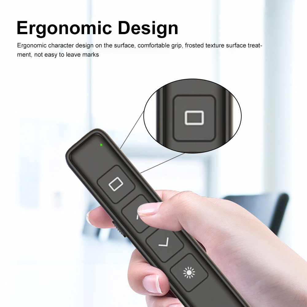 PPT เลเซอร์ Flip ปากกาสํานักงา - Presentation Remote Laser บทวิจารณ์และราคา