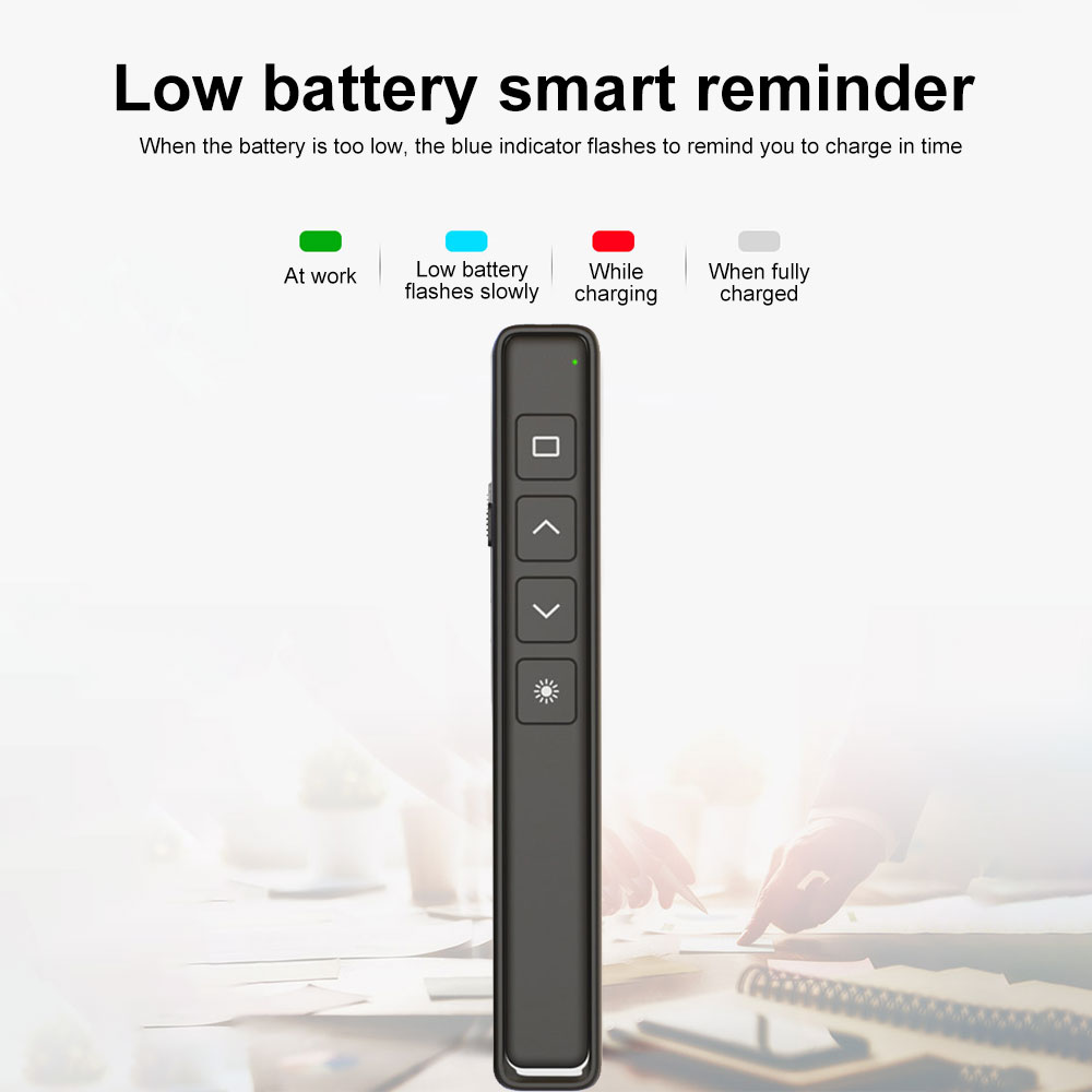 PPT เลเซอร์ Flip ปากกาสํานักงา - Presentation Remote Laser บทวิจารณ์และราคา