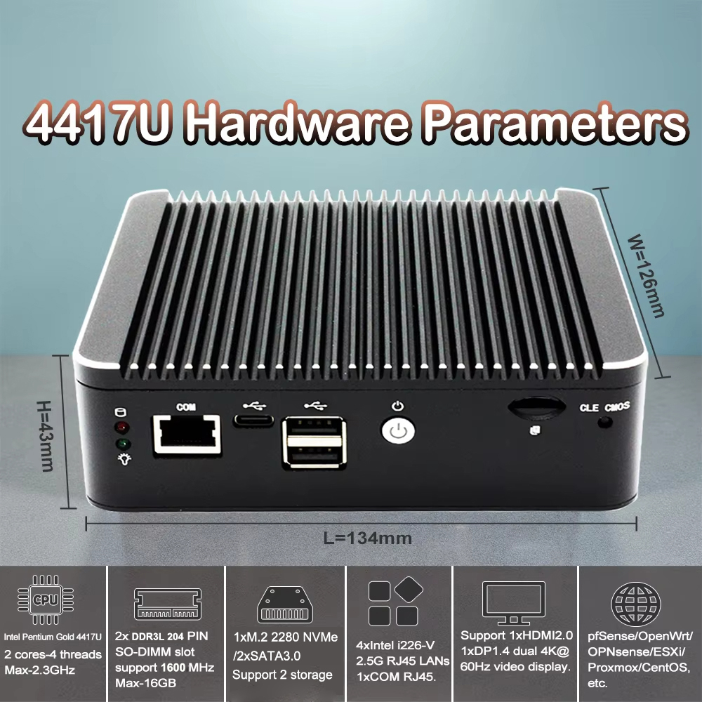 12th Gen Intel Pentium 4417U 2 - Thin Client Mini Pc บทวิจารณ์และราคา